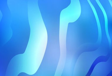 Bükülmüş çizgileri olan hafif BLUE vektör arkaplanı. Çağdaş gradyan soyut çizgileri olan çizimler. Cep telefonu ekranları için arkaplan.