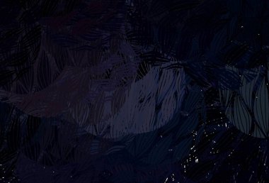 Soyut şekilli koyu gri vektör dokusu. Renkli rastgele şekillerle modern soyut illüstrasyon. Duvar kağıtları için zarif tasarım.