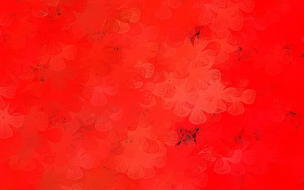 Dark Red Vector Diseño Abstracto Con Árboles Ramas Nueva Ilustración — Archivo Imágenes Vectoriales