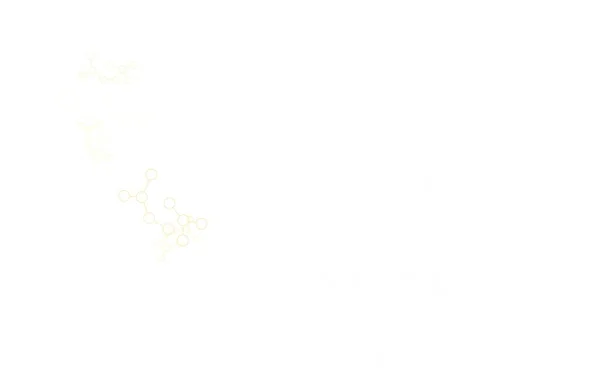 Світло Зелений Жовта Векторна Текстура Концепцією Штучного Інтелекту Сяюча Кольорова — стоковий вектор