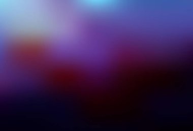 Koyu pembe, mavi vektör soyut bulanık düzen. Eğilimli zarif, parlak bir çizim. İşiniz için en iyi bulanık tasarım..