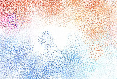 Açık mavi, tekrarlanan çubuklu sarı vektör şablonu. Bulanık dekoratif tasarım basit bir şekilde çizgilerle. Reklamınız, posteriniz, afişiniz için en iyi tasarım.