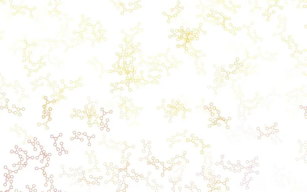 Светло Розовая Желтая Векторная Текстура Концепцией Искусственного Интеллекта Яркая Красочная — стоковый вектор