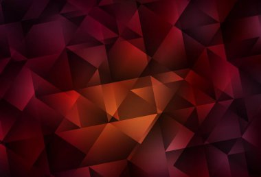 Koyu kırmızı vektör düşük polimerli doku. Çokgen tarzda tamamen yeni bir renk çizimi. Web siteniz için yeni bir doku.