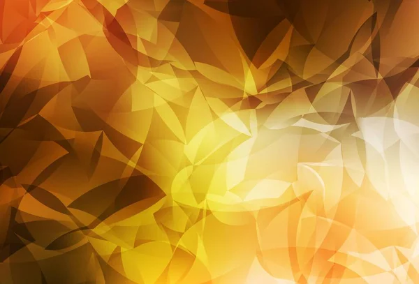 Светло Оранжевый Вектор Низким Расположением Полюсов Треугольный Геометрический Образец Градиентом — стоковый вектор