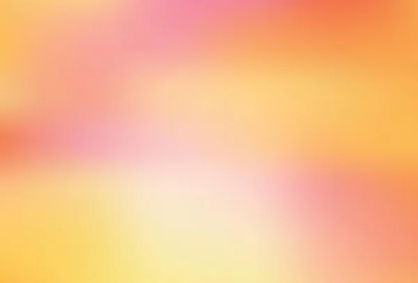 Light Orange Vektor Elvont Homályos Háttér Absztrakt Színes Illusztráció Gradienssel — Stock Vector