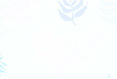 Açık Mor, yapraklı pembe vektör deseni. Zarif doğal desenli ve eğimli yapraklar. Ağ ve ambalaj için elle boyanmış tasarım.