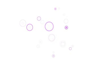 Noktalı açık mor vektör arkaplanı. Renkli su damlaları olan modern soyut çizimler. Marka kitabınız için yeni şablon.