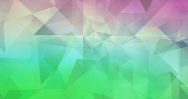 抽象的な色彩幾何学的背景 — ストック動画