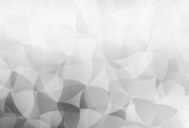 Light Gray vektörü soyut çokgen desen. Zarif üçgenleri olan soyut çizimler. İş tasarımınız için yepyeni bir tarz.