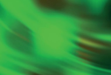 Açık yeşil, sarı vektör bulanık parlak soyut arkaplan. Yaratıcı illüstrasyon, yarım tonlu ve eğimli. Web siteniz için bulanık tasarım.