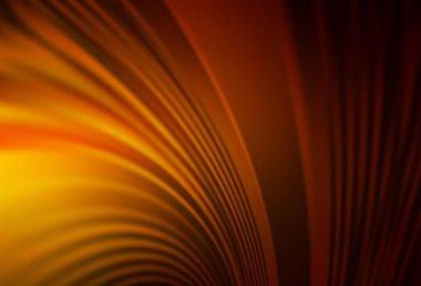 Bükülmüş çizgileri olan koyu turuncu vektör şablonu. Basit ve eğik renkte renkli bir tasvir. Reklamlarınız, posterleriniz, afişleriniz için yepyeni bir tasarım..