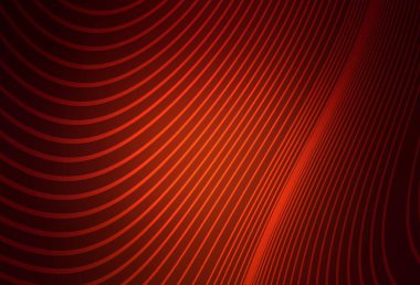 Wry çizgileri olan koyu kırmızı vektör arkaplan. Çağdaş gradyan soyut çizgileri olan çizimler. Fikirlerin için bir örnek..