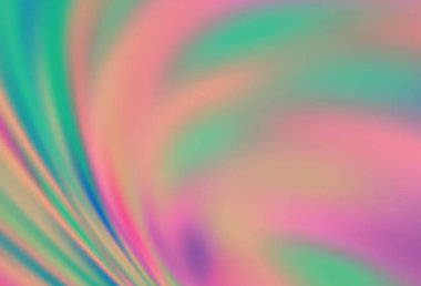 Açık yeşil vektör soyut arkaplan. Soyut ve gradyan renkte renkli çizimler. Marka kitabı için zarif bir arkaplan.