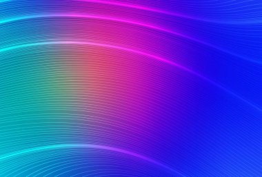 Açık mavi, kırmızı vektör parlak soyut düzen. Gradyan tasarımlı, soyut, ışıltılı çizimler. Web siteniz için bulanık tasarım.