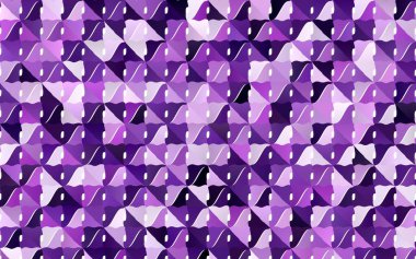 Açık Mor vektör bantlı arka plan. Bulanık çizgilerden oluşan parlak çizimler. Zarif desen bir marka kitabının parçası olarak kullanılabilir.