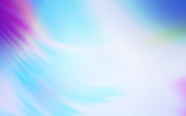 Açık pembe, mavi vektör soyut bulanık arkaplan. Renkli soyut çizimler ve gradyan. İş tasarımınız için yeni biçim.