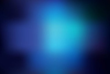 Koyu mavi vektör soyut bulanık arkaplan. Soyut ve gradyan renkte renkli çizimler. Tasarımlar için arka plan.