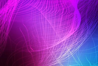 Açık Pembe, Mavi Vektör soyut düzeni. Parlak renkli bir illüstrasyon. Marka kitabı için zarif bir arkaplan.