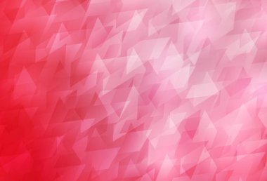 Eşkenar dörtgenli açık kırmızı vektör şablonu. Renkli dikdörtgenlerle modern soyut çizimler. İş ilanları, broşürler, broşürler için desen