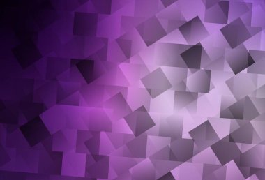 Açık Mor, eşkenar dörtgenli pembe vektör arkaplan. Dikdörtgenleri ve kareleri olan güzel bir çizim. Reklamlar için desen.