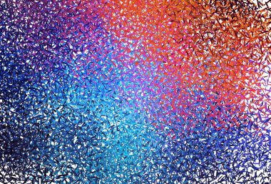 Açık mavi, kırmızı vektör arkaplan ve düz çizgiler. Bulanık dekoratif tasarım basit bir şekilde çizgilerle. İş ilanınız için akıllı tasarım.