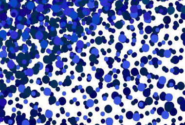 Koyu pembe, küreli mavi vektör deseni. Soyut arka planda bulanık kabarcıklar ve renkli gradyan. Marka kitabınız için yeni şablon.