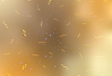 Açık Turuncu vektör dokusu doğum günü tarzında. Noel tarzında renkli bir tasarım ve eğilim. Okul ve dil bilgisi siteleri için desen.