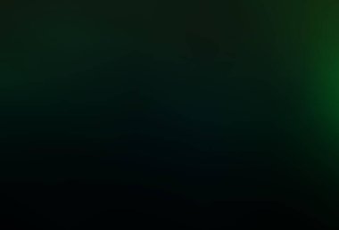 Koyu yeşil vektör bulanık ve renkli desen. Gradyan ile modern soyut çizim. Çalışmalarınız için akıllı tasarım.