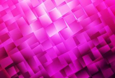 Açık pembe vektör soyut mozaik arkaplan. Üçgenli modern soyut çizim. Web siteniz için çokgen tasarım.