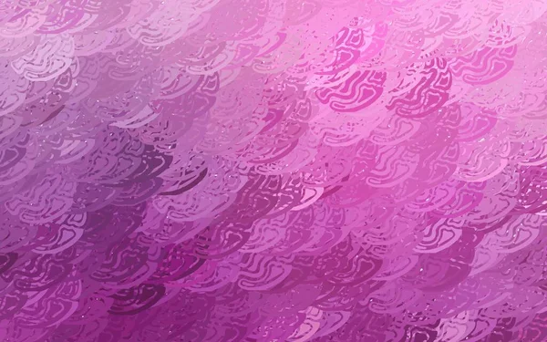 Textura Vectorial Rosa Claro Con Formas Polivinosas Abstractas Ilustración Abstracta — Vector de stock