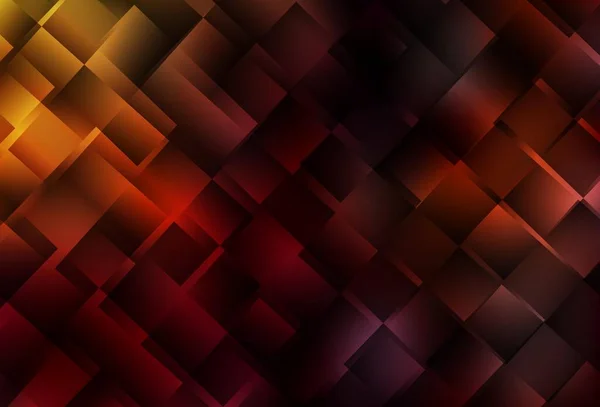 Dark Red Vector Backdrop Rhombus Decorative Design Abstract Style Rectangles — Wektor stockowy
