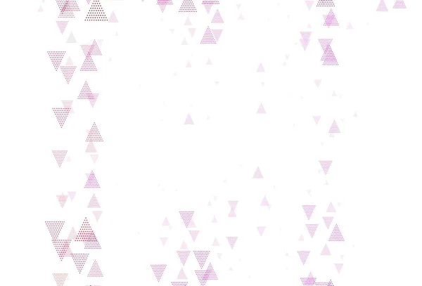 Light Purple Διάνυσμα Πρότυπο Κρύσταλλα Κύκλους Διακοσμητικό Σχέδιο Αφηρημένο Στυλ — Διανυσματικό Αρχείο