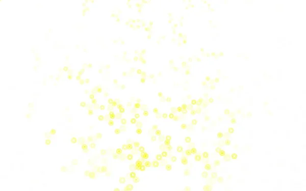 Світло Зелена Жовта Векторна Текстура Дисками Сучасна Абстрактна Ілюстрація Барвистими — стоковий вектор