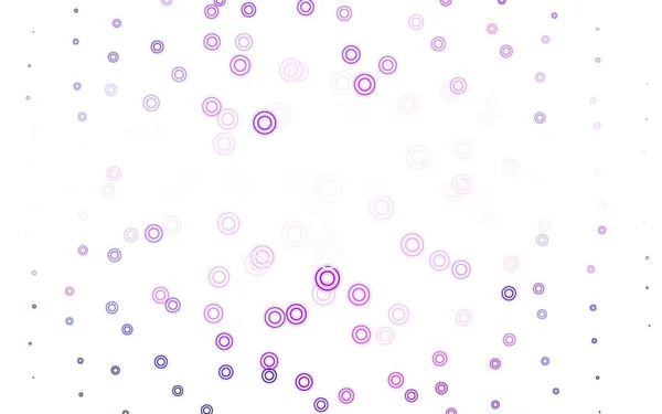 Light Purple Vector Background Spots Glitter Abstract Illustration Blurred Drops — Stock vektor