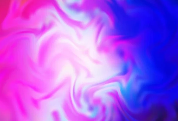 Світло Рожевий Синій Векторний Барвистий Розмитий Фон Сучасна Абстрактна Ілюстрація — стоковий вектор