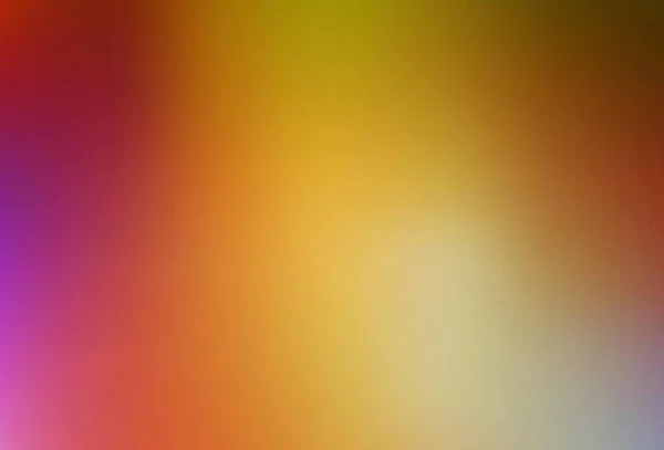 Hellrosa Gelber Vektor Farbenfroher Abstrakter Hintergrund Neue Farbige Illustration Unschärfestil — Stockvektor