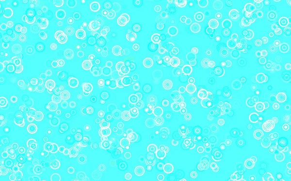 Light Green Vector Backdrop Dots Modern Abstract Illustration Colorful Water — Stock Vector