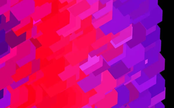 Violet Foncé Fond Vectoriel Rose Dans Style Polygonal Illustration Abstraite — Image vectorielle