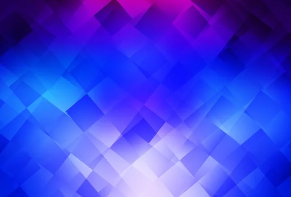 Σκούρο Ροζ Μπλε Διανυσματικό Μοτίβο Τετράγωνο Στυλ Όμορφη Απεικόνιση Ορθογώνια — Διανυσματικό Αρχείο