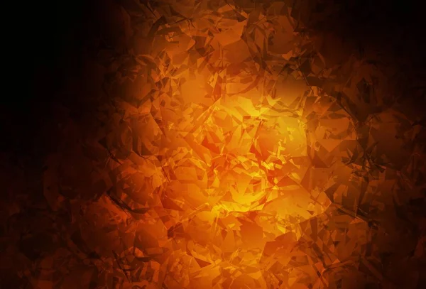 Dunkelroter Vektor Abstrakter Hintergrund Mit Rosen Blumen Glitzernde Abstrakte Illustration — Stockvektor