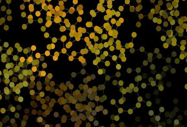 Σκούρο Πράσινο Κίτρινο Διάνυσμα Υφή Τεχνητή Νοημοσύνη Έννοια Αφηρημένη Απεικόνιση — Διανυσματικό Αρχείο