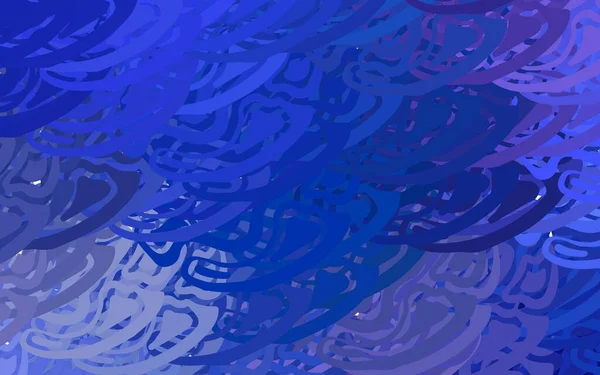 Hellblauer Vektorhintergrund Mit Polygonalen Formen Bunte Chaotische Formen Mit Gefälle — Stockvektor