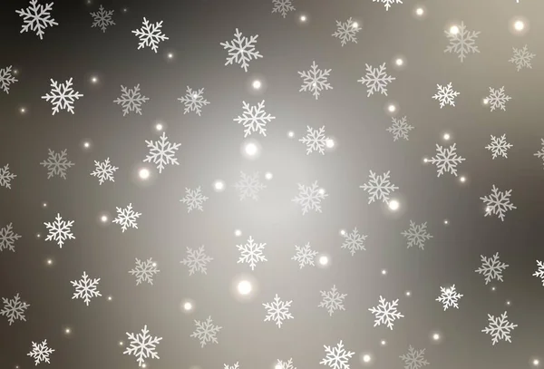 Light Gray Vector Template Carnival Style Modern Abstract Christmas Mood — 图库矢量图片