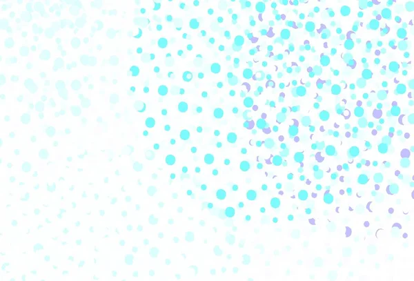 Светло Синий Зеленый Векторный Фон Пятнами Блестящие Абстрактные Иллюстрации Размытыми — стоковый вектор