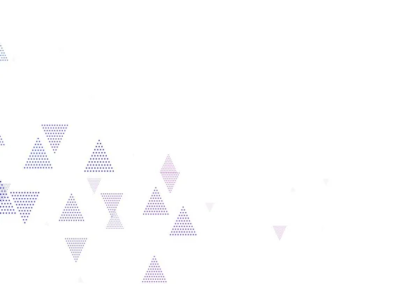 Light Pink Blue Vector Background Polygonal Style Decorative Design Abstract — Διανυσματικό Αρχείο