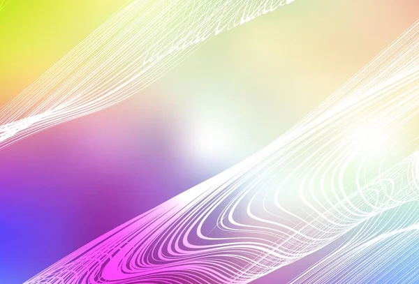 Licht Multicolor Vektor Bunte Abstrakte Hintergrund Glitzernde Abstrakte Illustration Mit — Stockvektor