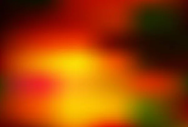 Σκούρο Πορτοκαλί Διάνυσμα Θολή Μοτίβο Νέα Έγχρωμη Εικόνα Στυλ Θαμπάδα — Διανυσματικό Αρχείο
