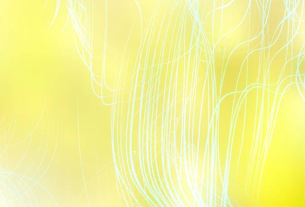 Light Yellow Vector Blurred Shine Abstract Template Completely New Colored — Wektor stockowy