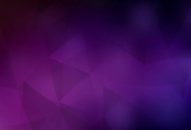 Koyu pembe vektör düşük polimerli doku. Origami stilinde gradyan ile yaratıcı geometrik illüstrasyon. İşiniz için yepyeni bir tasarım..